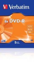DVD-R 4.7 VIDEO Pack5 VERBATIM