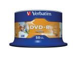 DVD-R 4.7 16X LATA 50 IMPRIMIBLE VERBATIM (PRINTABLE)