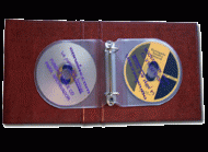 FUNDA CD-DVD DOBLE para ARCHIVAR REDONDA